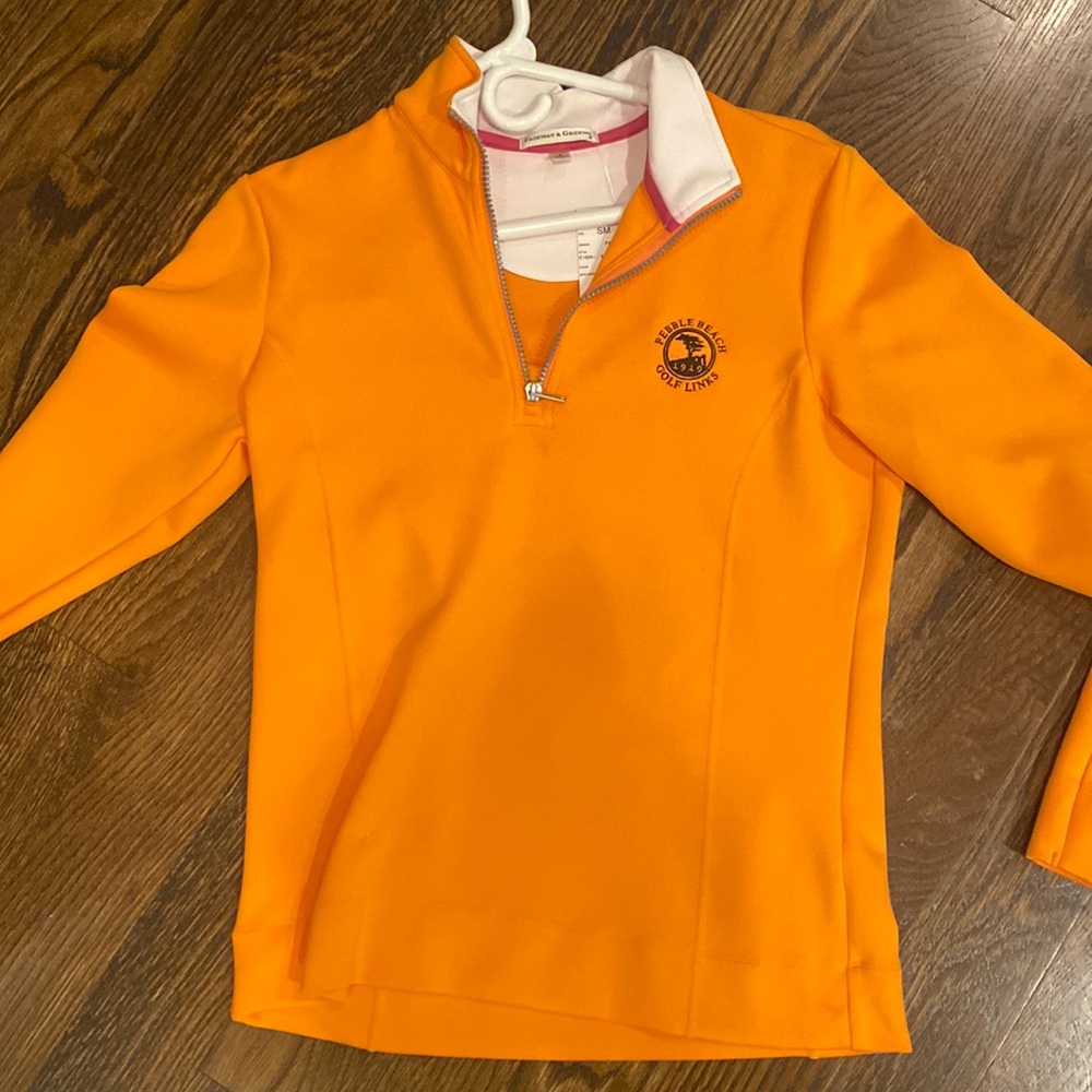 pebble beach pullover golf!